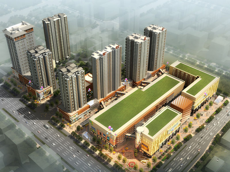 西安紫郡長安城市立方及5#、6#、7#住宅樓